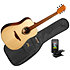 Pack Tramontane T70D-NAT Dreadnought Natural + Accordeur + Housse LAG