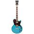 Deluxe Brandon Niederauer Signature Atlantic Sonic Blue D'Angelico
