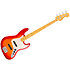 American Professional Jazz Bass Maple Aged Cherry Burst Fender