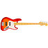 American Professional Jazz Bass Maple Aged Cherry Burst Fender