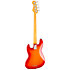 American Professional Jazz Bass Maple Aged Cherry Burst Fender