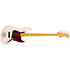 American Professional Jazz Bass Maple Olympic White Fender