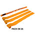 Stadium Streamers Orange 20 m x 5 cm (Pack de 25) MAGIC FX