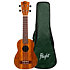 NUS200 Teak Soprano + Housse Flight