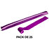 Stadium Streamers Violet 20 m x 5 cm (Pack de 25) MAGIC FX
