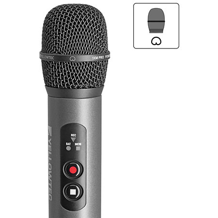 Yellowtec iXm Recording Mic cardioïde dynamic Pro Head YT5050