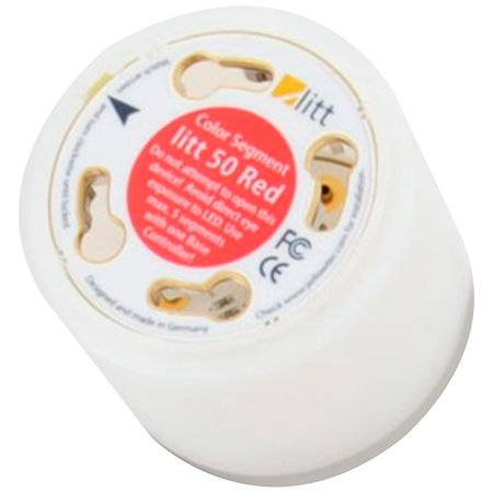 Yellowtec Litt color 50/35 mm rouge gamme alu YT9301