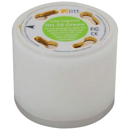 Yellowtec Litt color 50/35 mm vert gamme alu YT9302