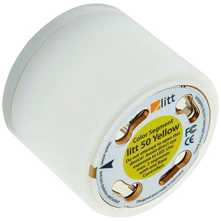 Yellowtec Litt color 50/35 mm jaune gamme alu YT9303