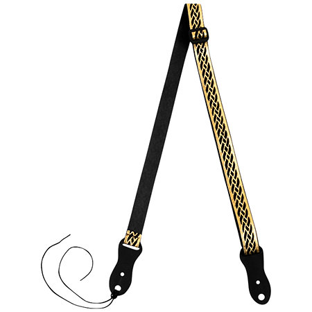 S47 Nubuck Strap Black Gold Flight
