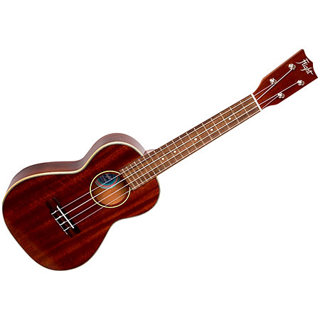 Flight MUC2 Heritage Solid Mahogany Concert + Housse