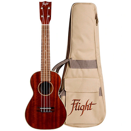MUC2 Heritage Solid Mahogany Concert + Housse Flight