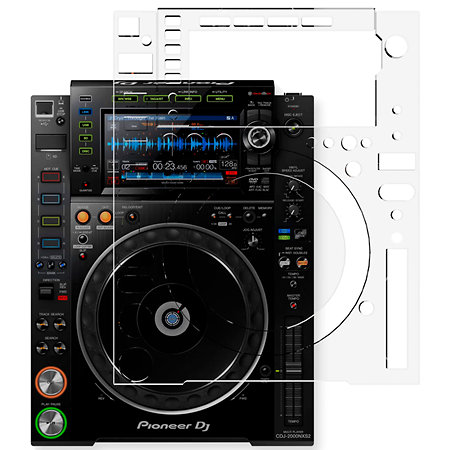 PIONEER CDJ 2000NXS2 Skin transparent TOPDJSKIN
