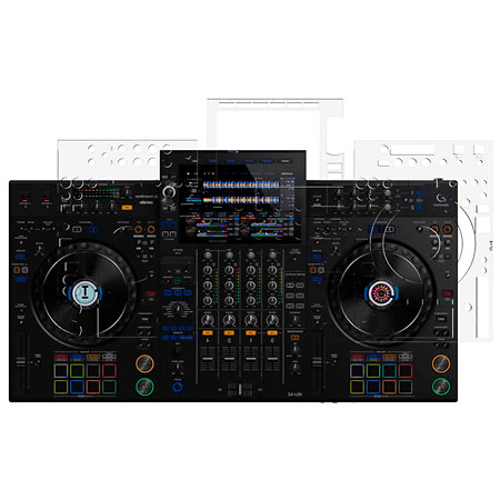 TOPDJSKIN ALPHA TETHA XDJ AZ Skin transparent