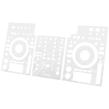 TOPDJSKIN PIONEER XDJ RX3 Skin transparent