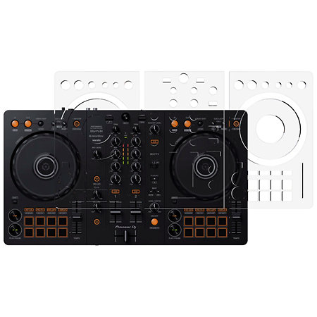 PIONEER DDJ FLX4 Skin transparent TOPDJSKIN