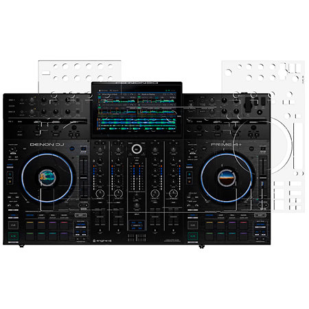 DENON PRIME 4+ Plus Skin transparent TOPDJSKIN