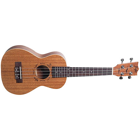 DUC323 Mahogany Concert + Housse Flight