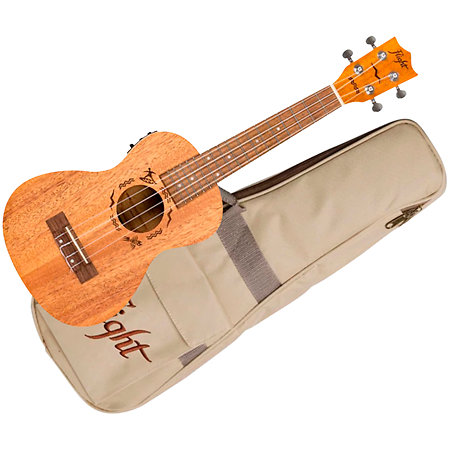 Flight DUC323Q Electro-Acoustic Mahogany + Housse