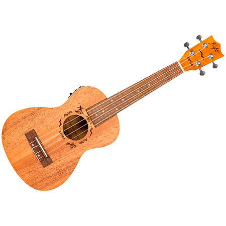 Flight DUC323Q Electro-Acoustic Mahogany + Housse