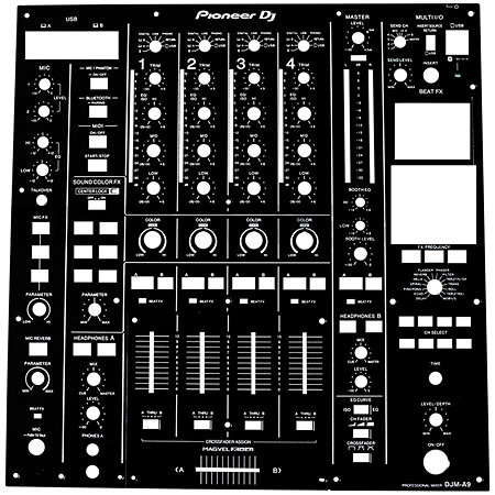 TOPDJSKIN DJM-A9 Original Faceplate Metal