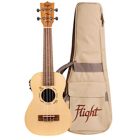 DUC525 EQ Zebrano + Housse Flight