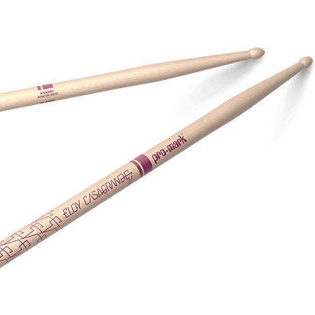TXECW Eloy Casagrande Signature Raw Hickory Drumsticks ProMark