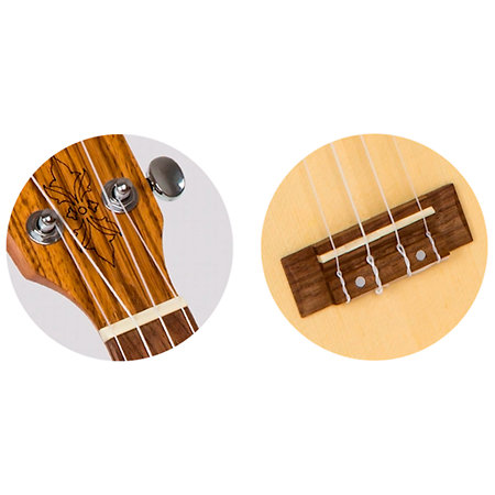 DUS320 Zebrawood + Housse Flight