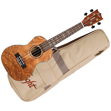Flight DUC410 Quilted Ash Concert + Housse