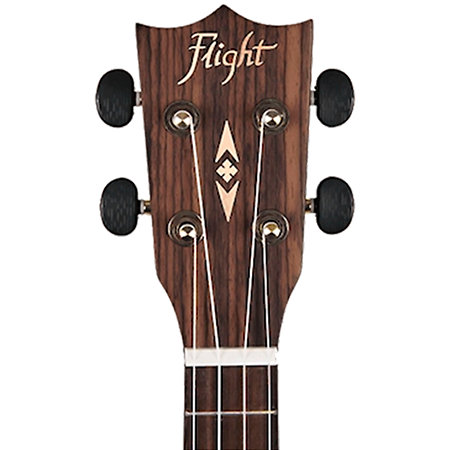 DUC410 Quilted Ash Concert + Housse Flight