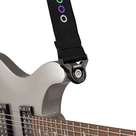 50BAL16 Auto Lock Woven Guitar Strap Ball End D'Addario