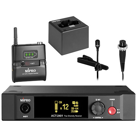 Pack ACT 2401 + ACT-24TC + MP-8 + MU 55L Mipro