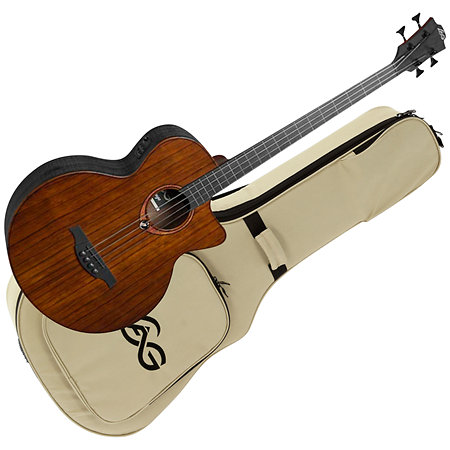 LAG SAUVAGE-FBCE Basse électro-acoustique Fretless
