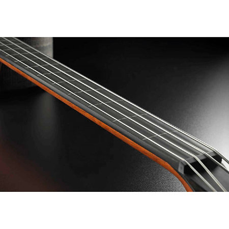 SAUVAGE-FBCE Basse électro-acoustique Fretless LAG