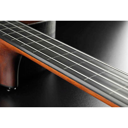SAUVAGE-FBCE Basse électro-acoustique Fretless LAG