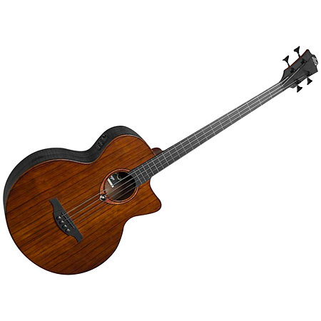 SAUVAGE-FBCE Basse électro-acoustique Fretless LAG