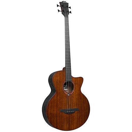 SAUVAGE-FBCE Basse électro-acoustique Fretless LAG