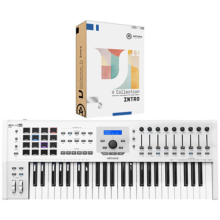 Arturia KeyLab MkII 49 White + V Collection 11 Intro