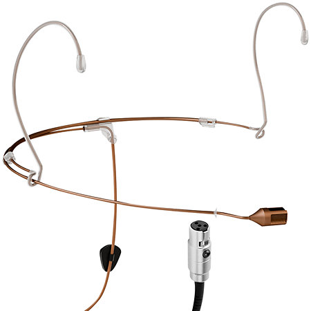 6388-DP-A-C10-LH Brown Mini XLR DPA
