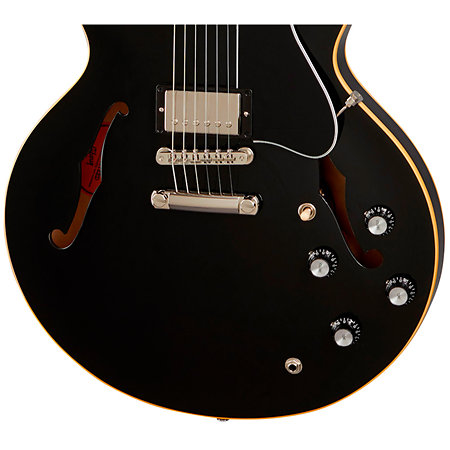 ES-335 Vintage Ebony Reconditionné + étui Gibson