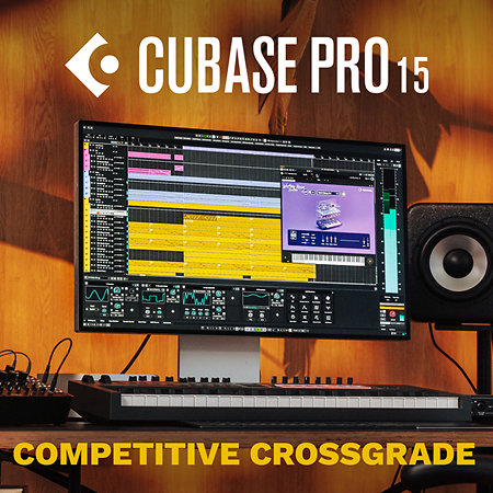 Cubase Pro 15 Competitive Crossgrade (licence) Steinberg Download