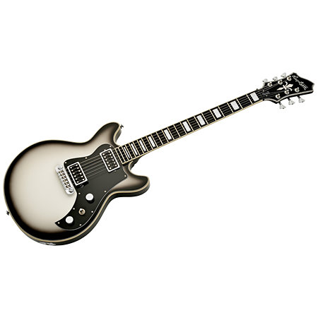 Megin Grey Burst Hagstrom