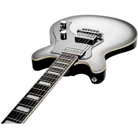 Megin Grey Burst Hagstrom