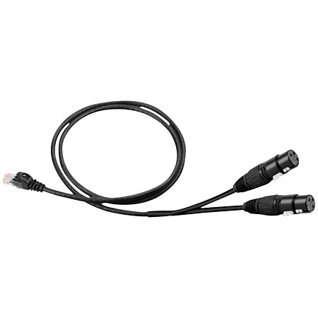 Axel Technology Adaptateur RJ45 vers XLR femelle 3b 3m