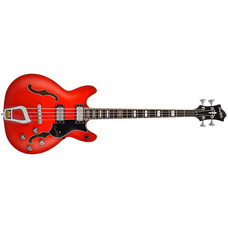 Hagstrom Viking Bass Wild Cherry Transparent