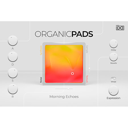 UVI Organic Pads (Licence téléchargeable)