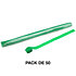 Streamers papier Vert foncé 5 m x 0,85 cm (Pack de 50) MAGIC FX