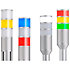 Litt color 50/35 mm vert gamme alu YT9302 Yellowtec