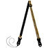 S47 Nubuck Strap Black Gold Flight