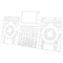 ALPHA TETHA XDJ AZ Skin transparent TOPDJSKIN